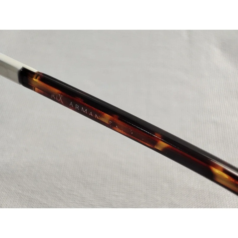 Armani Exchange AX 2038/S White Aviator Sunglasses‎ Brown Gradient Lenses 58-14